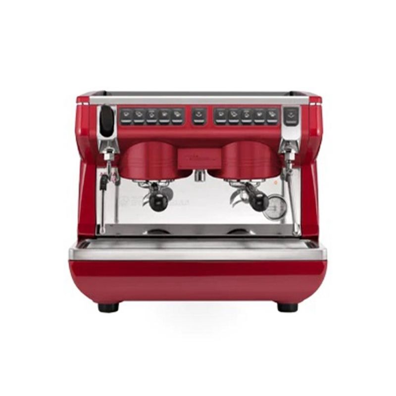Nuova Simonelli Appia Life Compact 2 Gruplu Tam Otomatik Espresso Kahve Makinesi - Kırmızı